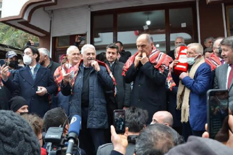 Binali Yıldırım, 'kuşdili' ile seslendi