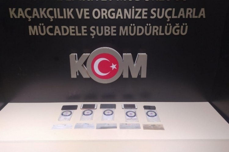 G&uuml;mr&uuml;k ka&ccedil;ak&ccedil;ıları yakalandı!