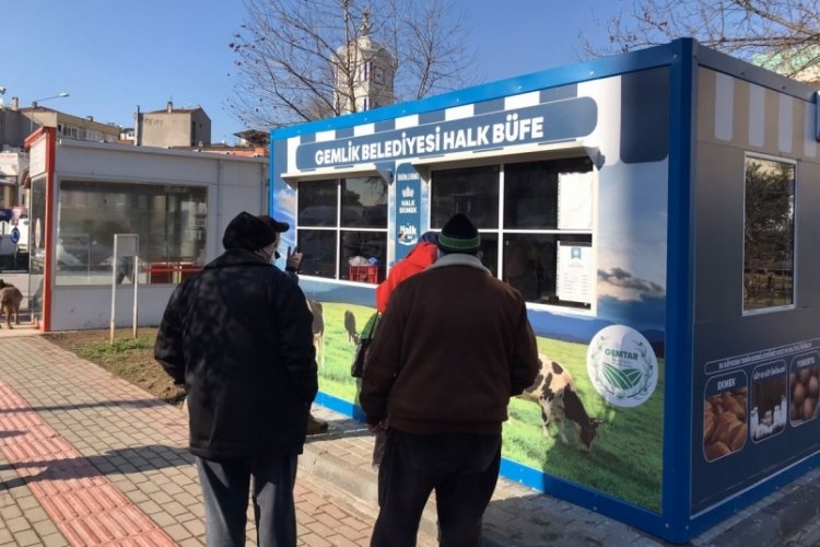 Bursa'da halk i&ccedil;in Halk B&uuml;fe! Marketten daha ucuz (&Ouml;ZEL HABER)