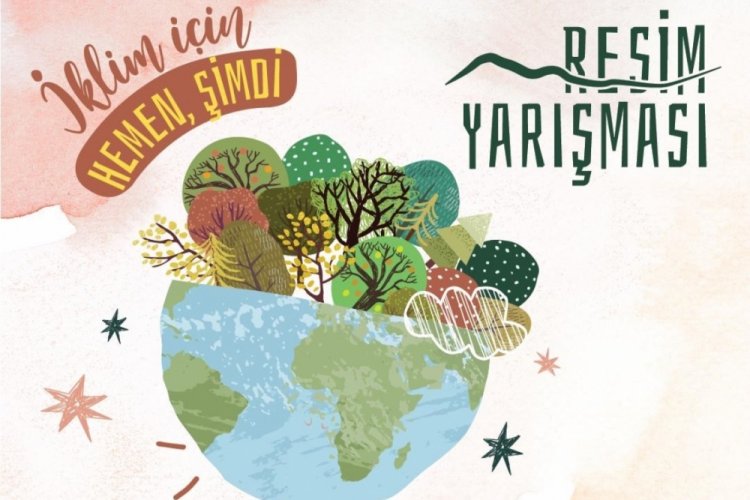 Bursa Nil&uuml;fer'de resim yarışmasında bu yılki tema iklim