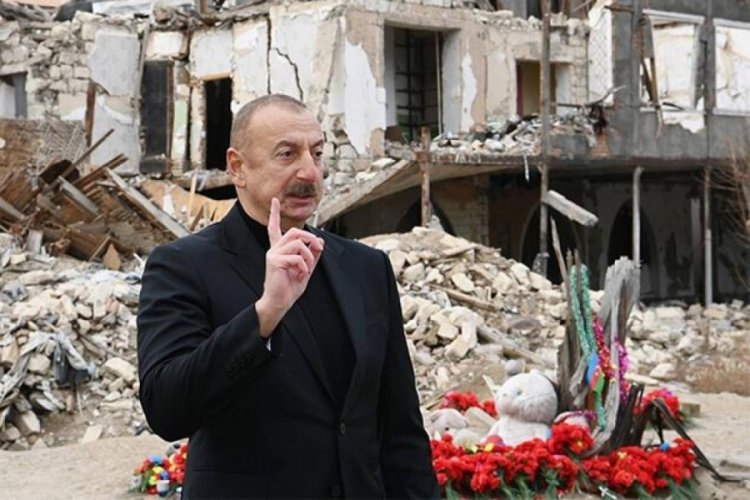 Aliyev: Ermeni faşizminin y&uuml;kselmesine asla izin vermeyeceğiz