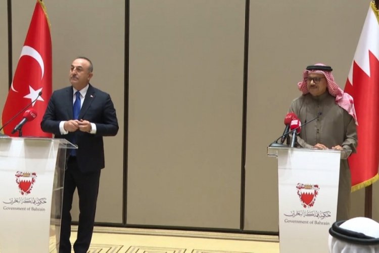 Bakan &Ccedil;avuşoğlu, Bahreynli mevkidaşıyla toplantı yaptı