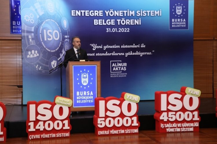 D&uuml;nyanın ilk kalite standardı belgesi Bursa'dan