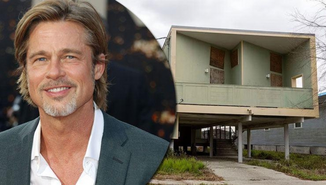 Brad Pitt'in afetzedeler i&ccedil;in yaptırdığı evler &ccedil;&uuml;r&uuml;k &ccedil;ıktı