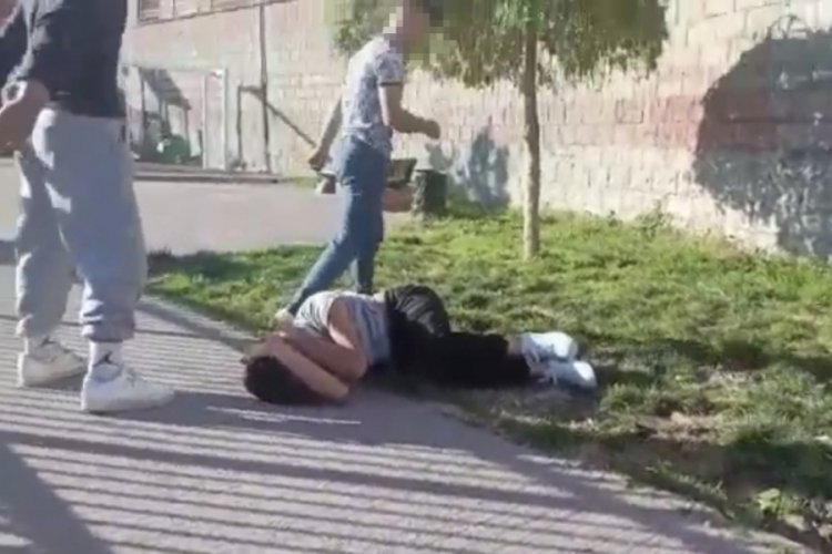Parkta dehşet! G&ouml;r&uuml;nt&uuml;leri izleyen baba şikayet&ccedil;i oldu