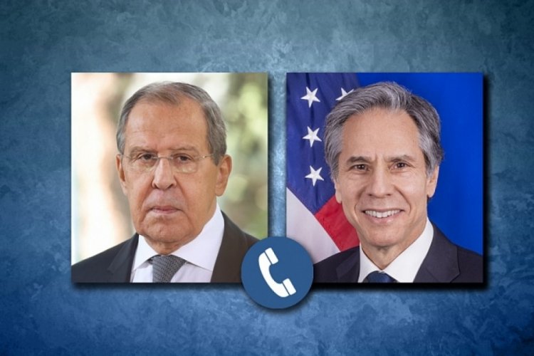 Sergey Lavorv ile ABD'li mekvidaşı Blinken telefonda g&ouml;r&uuml;şt&uuml;