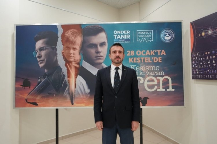 Bursa Kestel'de 'Kesişme: İyi ki Varsın Eren'i 5 bin 500 kişi izledi