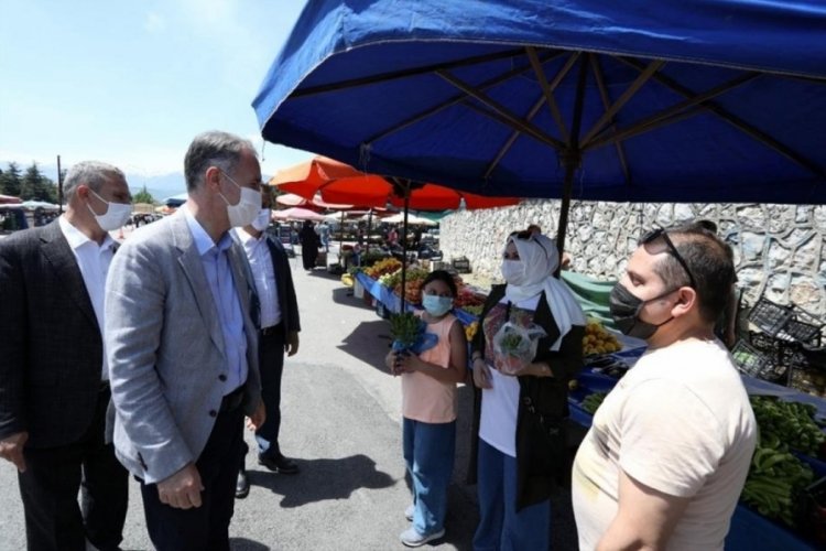 Bursa İneg&ouml;l'de pazartesi pazarına 6 maddeli form&uuml;l
