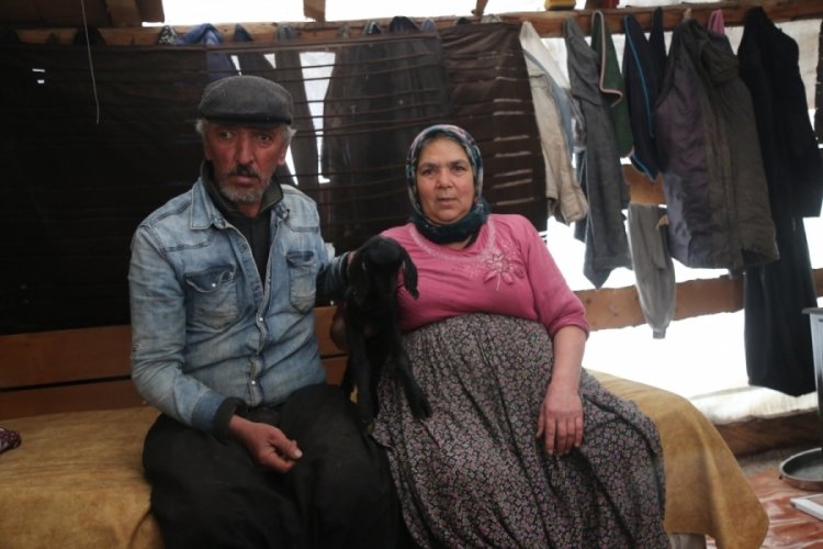 Toroslar'da karda mahsur kalan Y&ouml;r&uuml;k ailenin yolu a&ccedil;ıldı