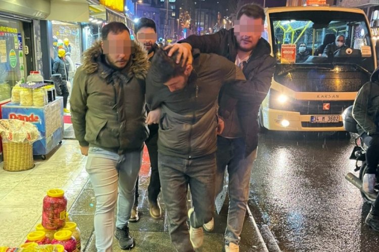'Ben &ccedil;aldım' pozuna, 'Biz yakaladık' cevabı