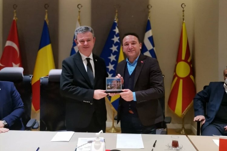 Bursa Milletvekili &Ouml;d&uuml;n&ccedil; RUMELİSİAD'ı ziyaret etti