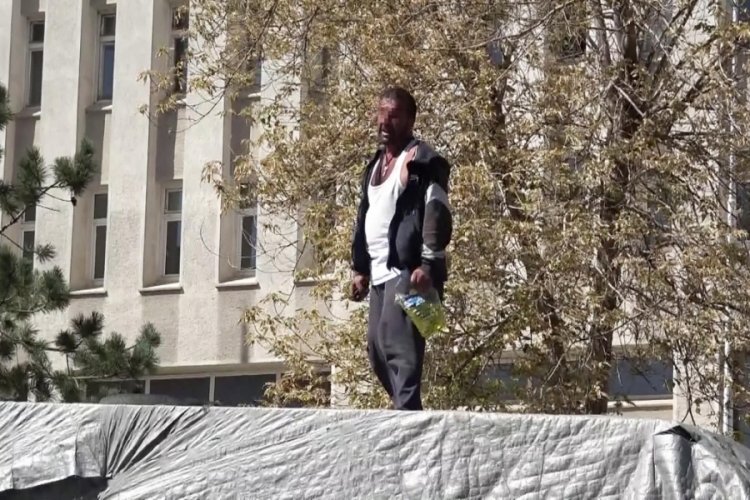 Eşine kızınca, KGYS kamerasını kırdı