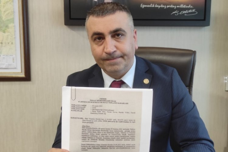 MHP milletvekili Kaşık&ccedil;ı'ya İMO'dan ceza