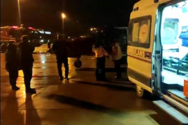 2 g&uuml;nde iki kişi ambulans u&ccedil;akla Bursa'ya getirildi