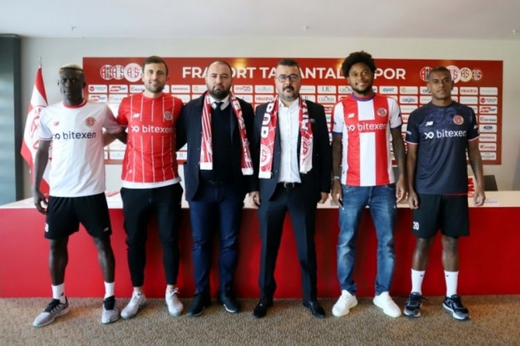 Antalyaspor imza t&ouml;reni d&uuml;zenledi