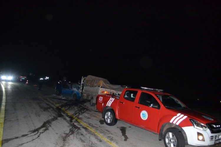 Tekirdağ'da feci kaza: Baba oğul ağır yaralandı