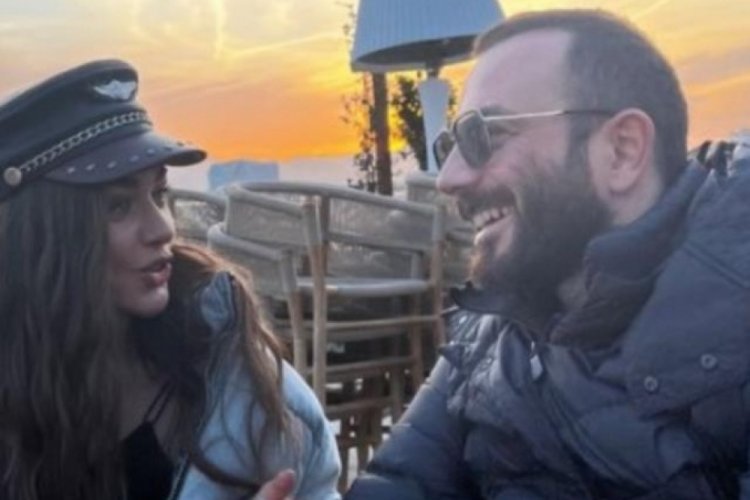 Bensu Soral, eşi Hakan Baş'la romantik bir pozunu paylaştı