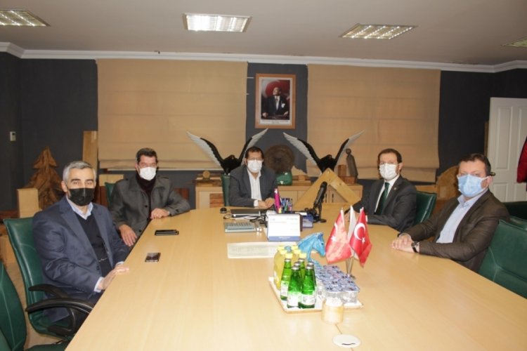 AK Parti Bursa Milletveliki Kılı&ccedil; Kayapa OSB'deki &ccedil;alışmaları inceledi