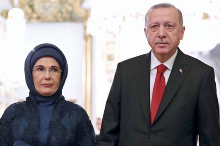 Cumhurbaşkanı Erdoğan ve eşi Emine Erdoğan'a ge&ccedil;miş olsun mesajları