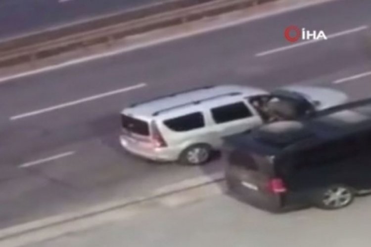 İstanbul'da tartıştığı kadını zorla araca bindirmişti, olayın aslı ortaya &ccedil;ıktı