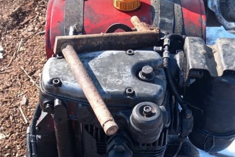 Hırsızlar bu sefer tarladan pancar motorunu &ccedil;aldı