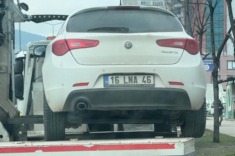 Bursa'da ara&ccedil;larınız &ccedil;ekiciye 'emanet' (&Ouml;ZEL HABER)
