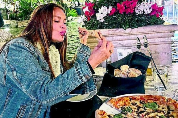 Ebru Şallı: Pizzayla adeta savaştı