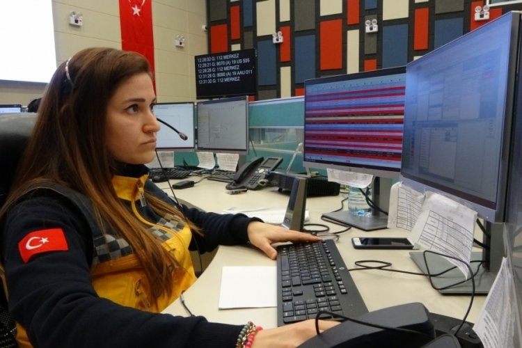 112 personeli telefonla hayat kurtardı!