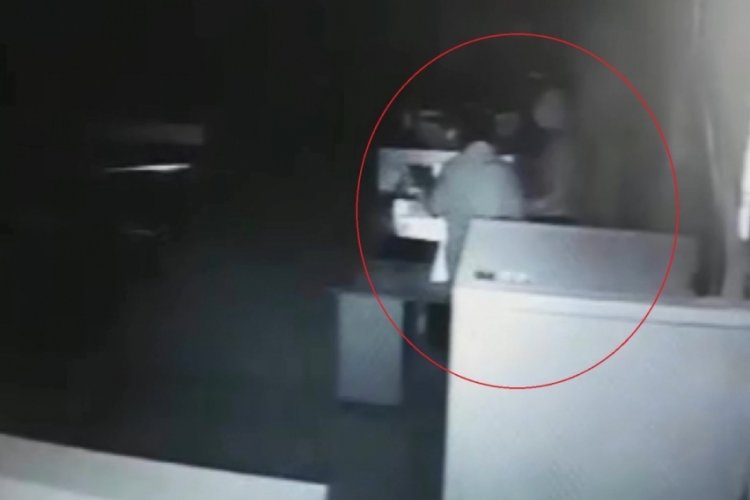 Bursa'da meslek lisesinde hırsızlık