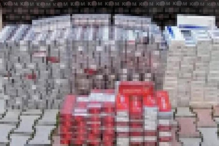 Hatay'da bin 169 paket ka&ccedil;ak sigara ele ge&ccedil;irildi