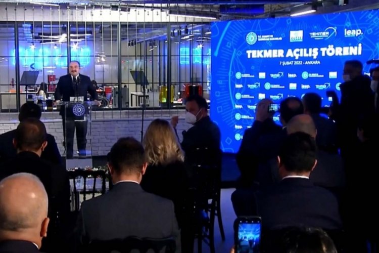 Bakan Mustafa Varank, TEKMER'in a&ccedil;ılışını yaptı