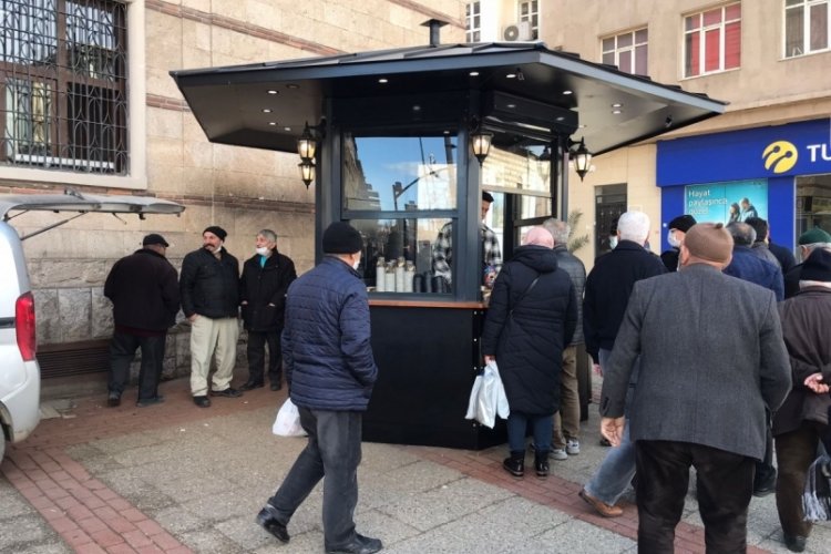 Bursa'da piyangodan kahve &ccedil;ıktı (&Ouml;ZEL HABER)