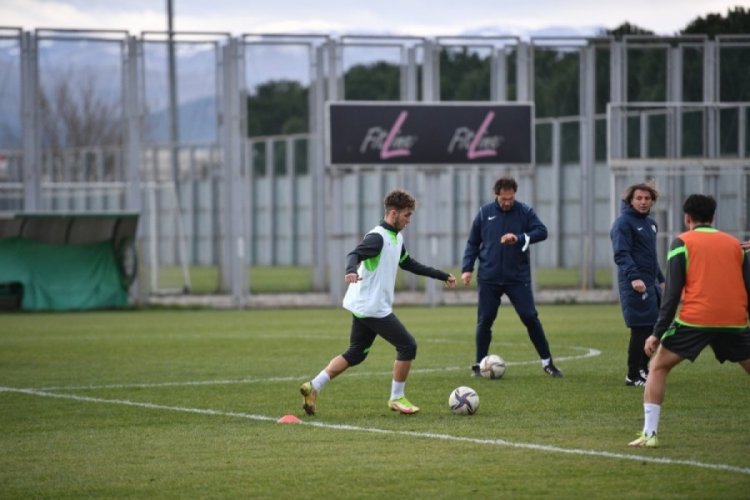 Bursaspor'da Samsunspor ma&ccedil;ı hazırlıkları başladı