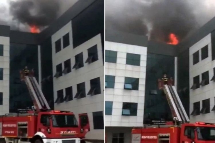 Giresun &Uuml;niversitesi'nde korkutan yangın