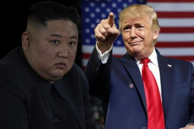 Trump, Kim'in mektuplarını da yanında g&ouml;t&uuml;rm&uuml;ş!