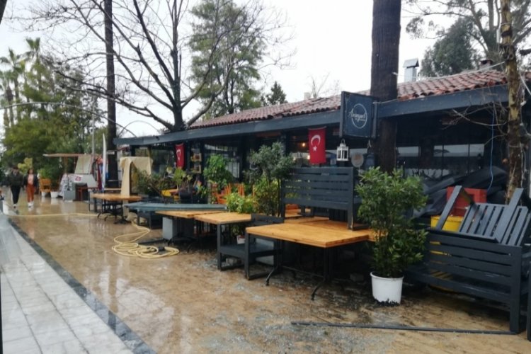 Muğla'da fırtına etkili oldu