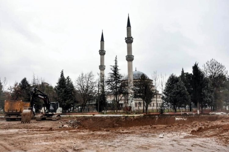 Bursa'da yapılacak yeni okulun inşaatı başladı