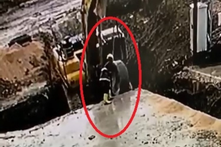 Ankara'da inşaat iş&ccedil;isinin feci &ouml;l&uuml;m&uuml;