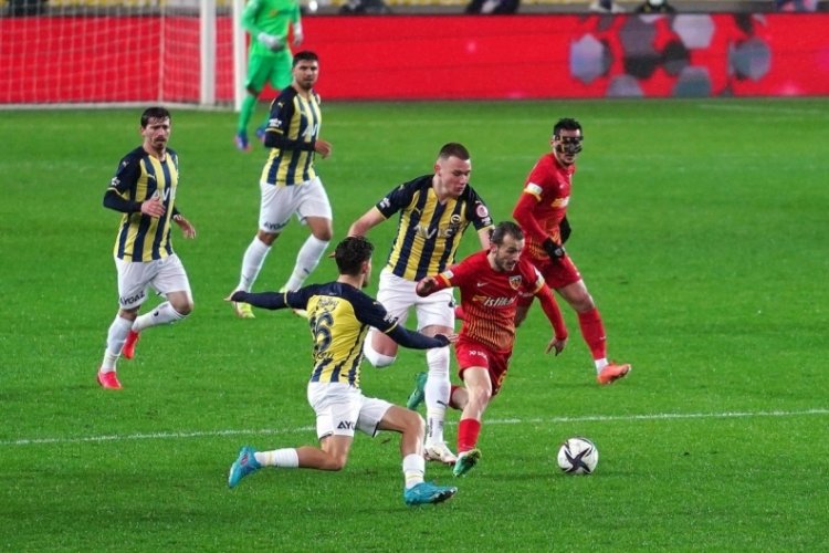 Fenerbah&ccedil;e'ye Kadık&ouml;y'de Kayserispor şoku!