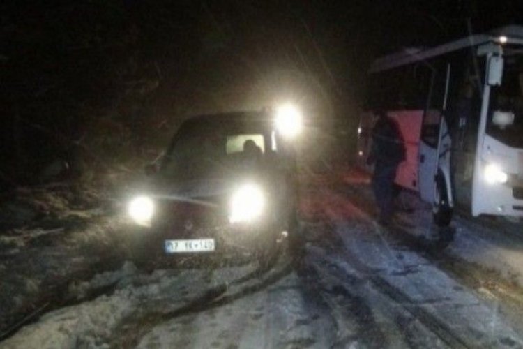 Kazdağları'nda mahsur kalan 21 kişi i&ccedil;in kurtarma &ccedil;alışması başlatıldı