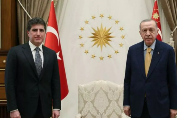 Cumhurbaşkanı Erdoğan'dan Barzani'ye teşekk&uuml;r