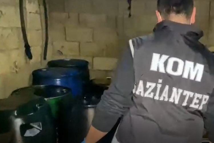 Gaziantep'te ka&ccedil;ak akaryakıt ele ge&ccedil;irildi