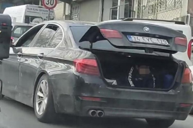 8 yaşındaki &ccedil;ocuğu bagajda g&ouml;t&uuml;rd&uuml;ler!