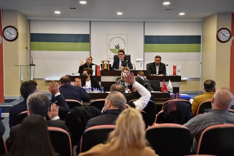 Bursa Osmangazi'de Şubat Ayı Olağan Meclis Toplantısı ger&ccedil;ekleştirildi