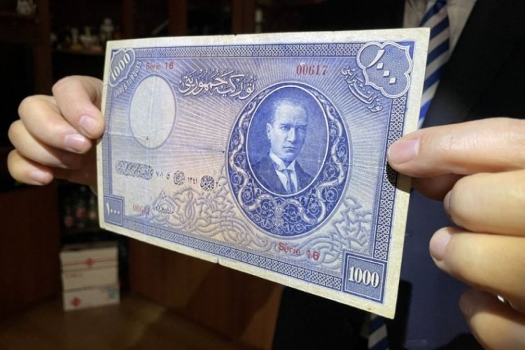 T&uuml;rkiye'nin en değerli banknotu! Şimdi satışta