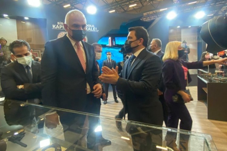 Bakan Ersoy, Tarihi Alan Başkanlığı standını gezdi