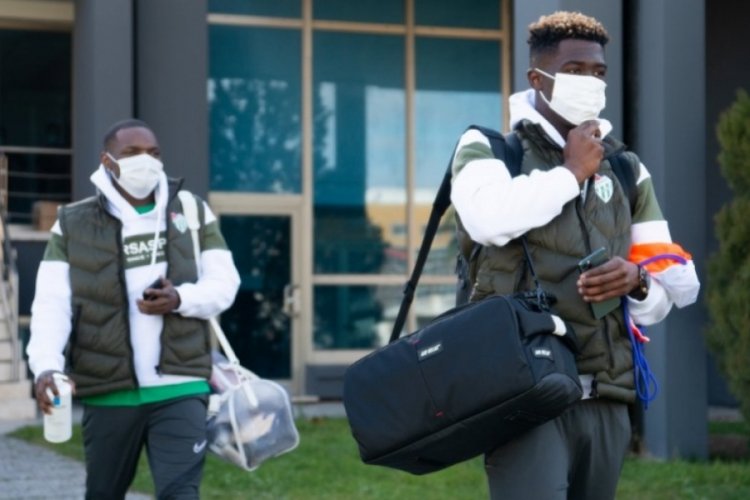 Bursaspor'un Samsun seferi başladı