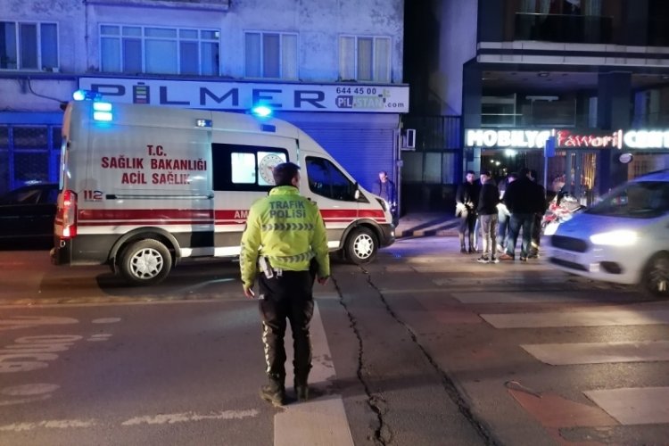 Panelvan aracın &ccedil;arptığı şahıs ağır yaralandı