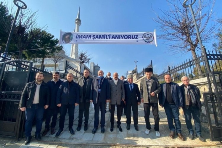 Kafkas kartalı Şeyh Şamil Bursa'da anıldı