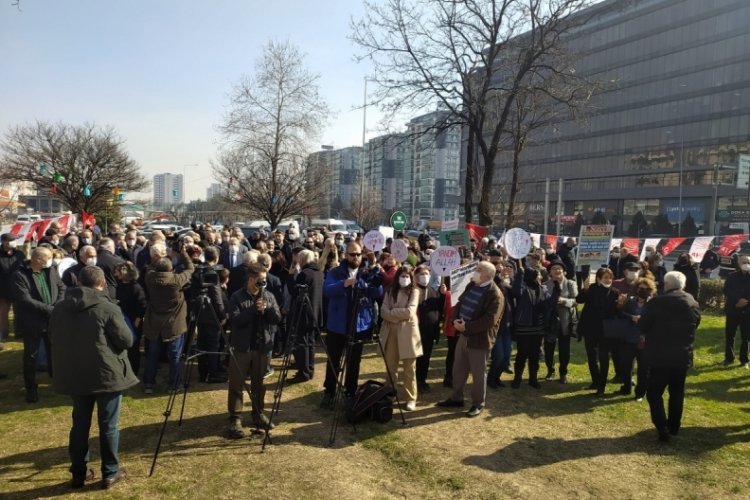 CHP Nilüfer İlçe Başkanlığından 'Artık yeter' sloganıyla miting